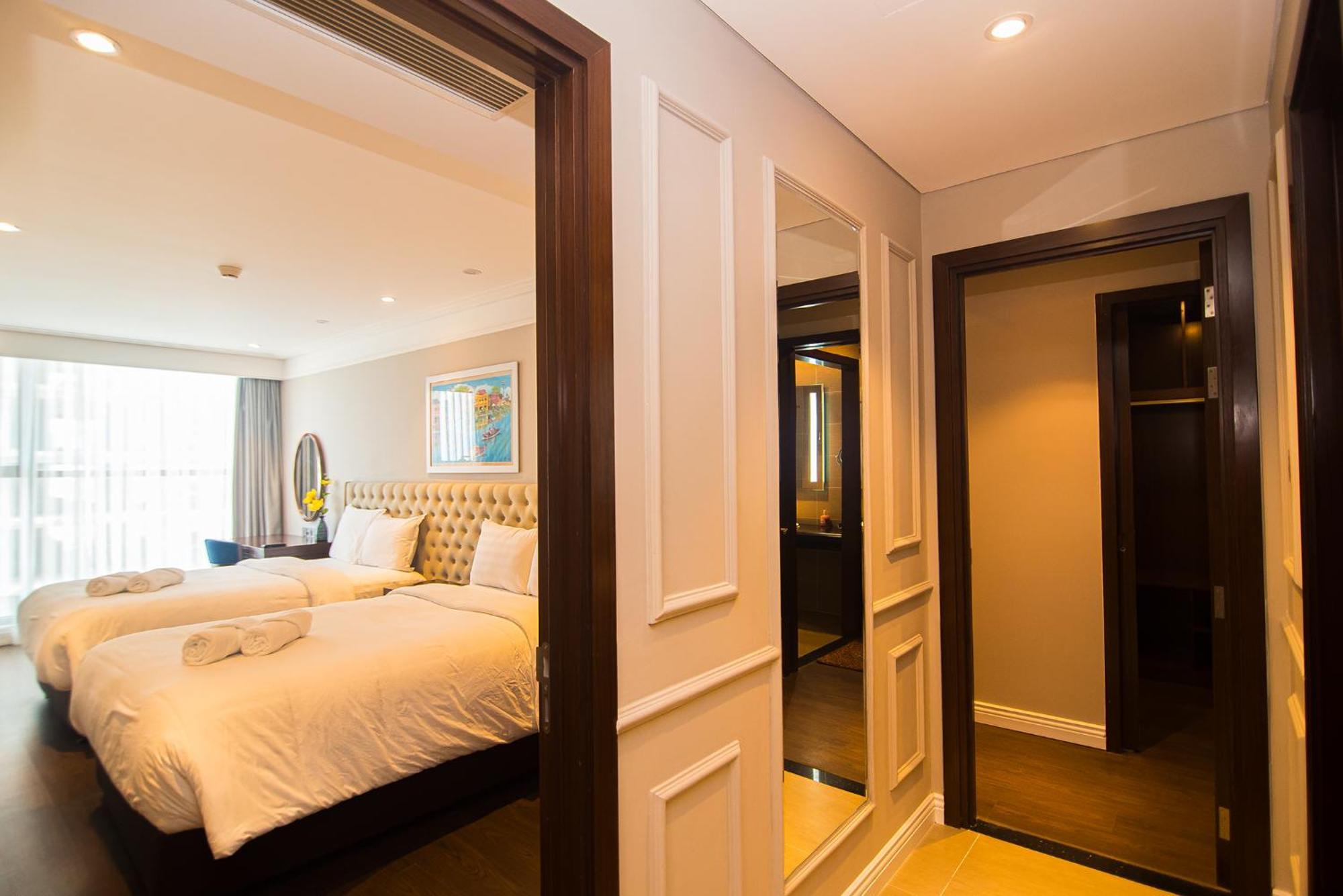 Luxury Apt Opposite Mykhe Beach 다낭 외부 사진