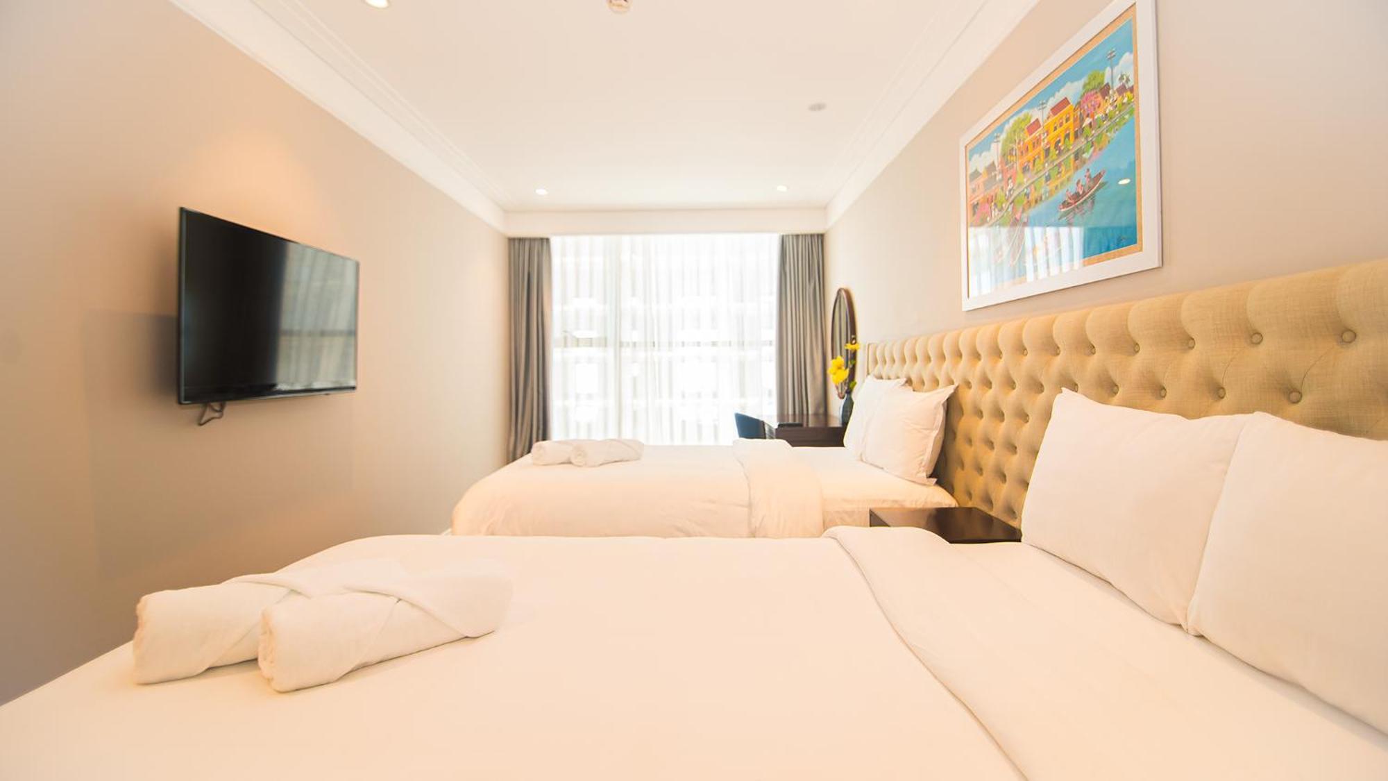 Luxury Apt Opposite Mykhe Beach 다낭 외부 사진