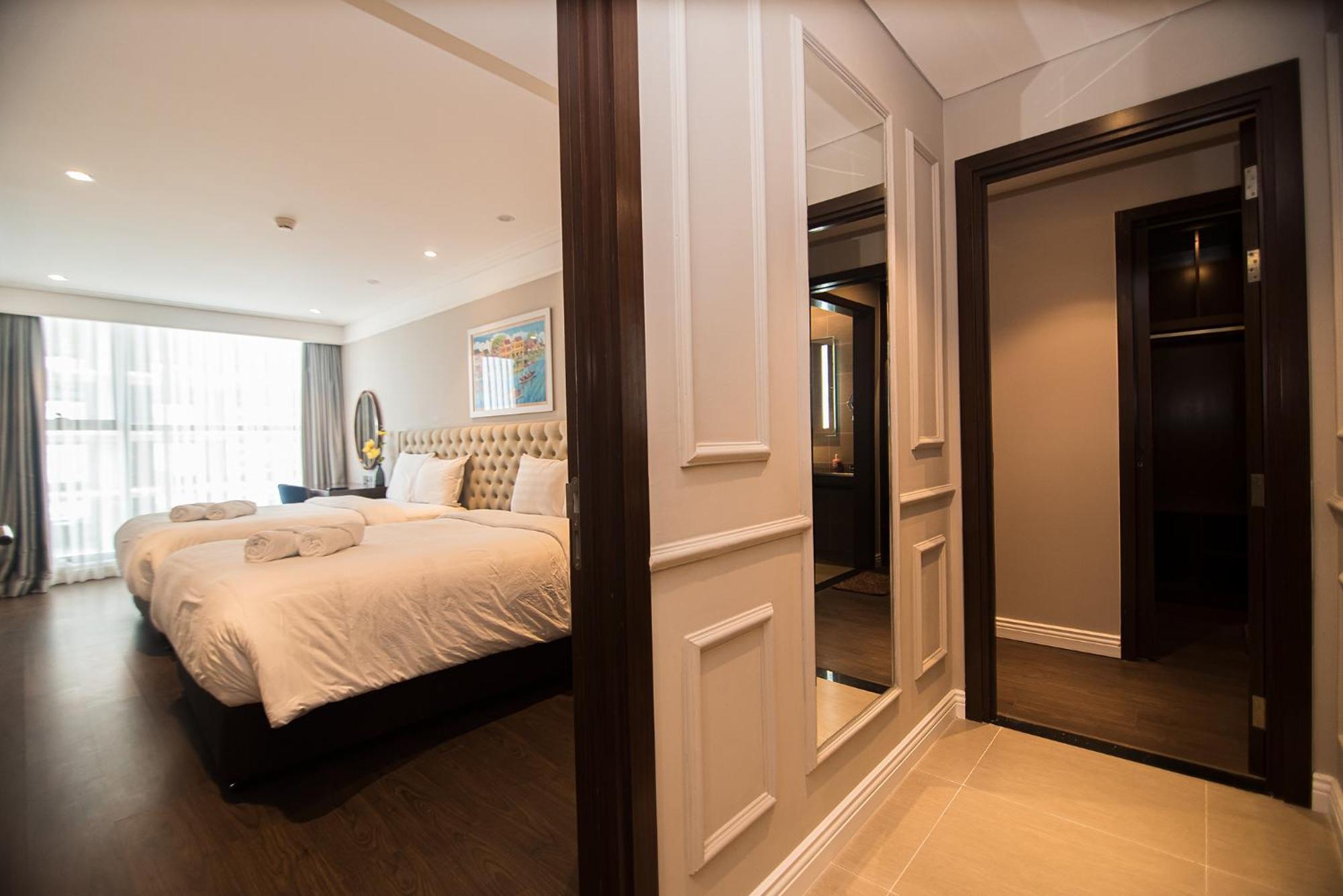 Luxury Apt Opposite Mykhe Beach 다낭 외부 사진