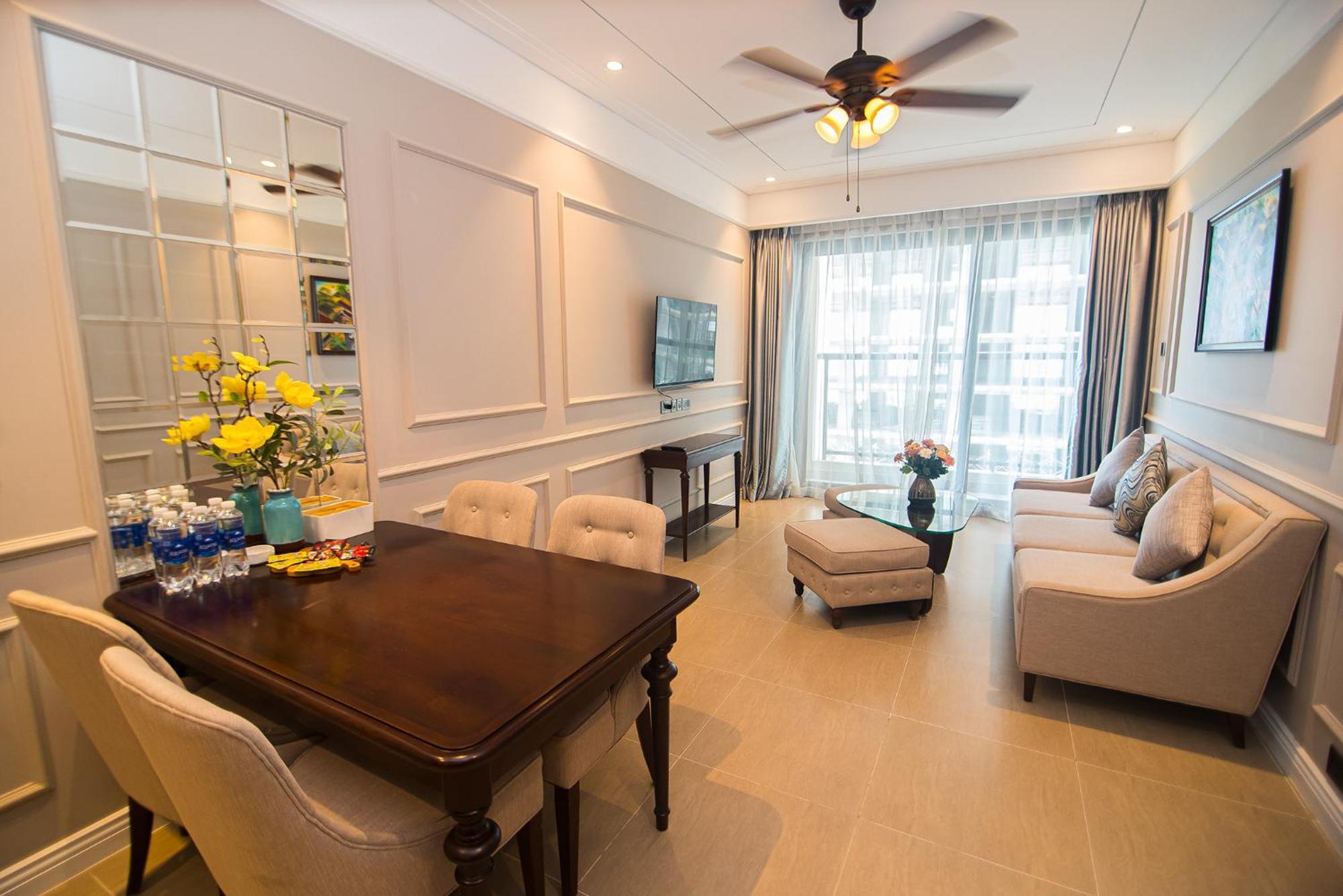 Luxury Apt Opposite Mykhe Beach 다낭 외부 사진