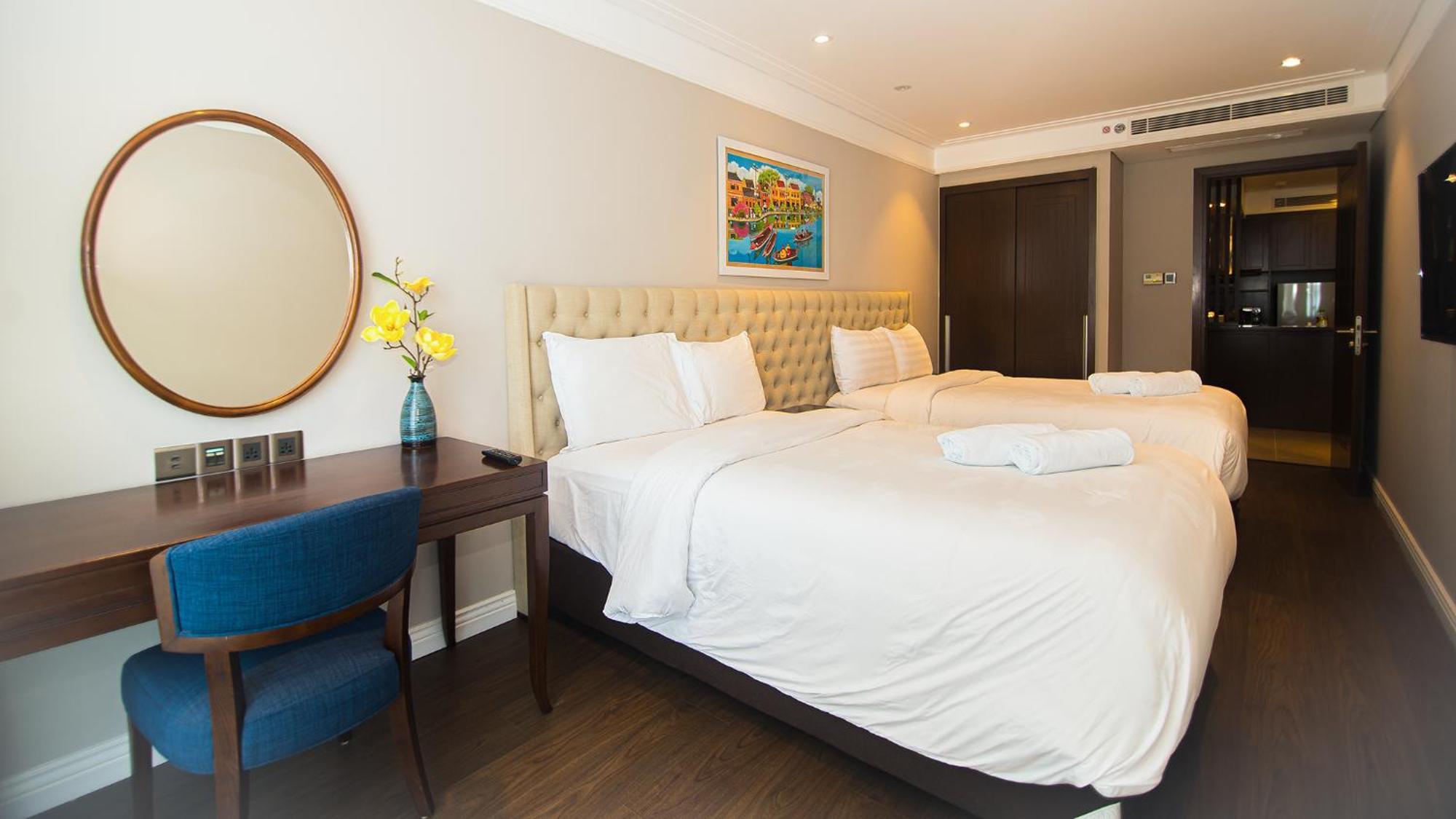 Luxury Apt Opposite Mykhe Beach 다낭 외부 사진