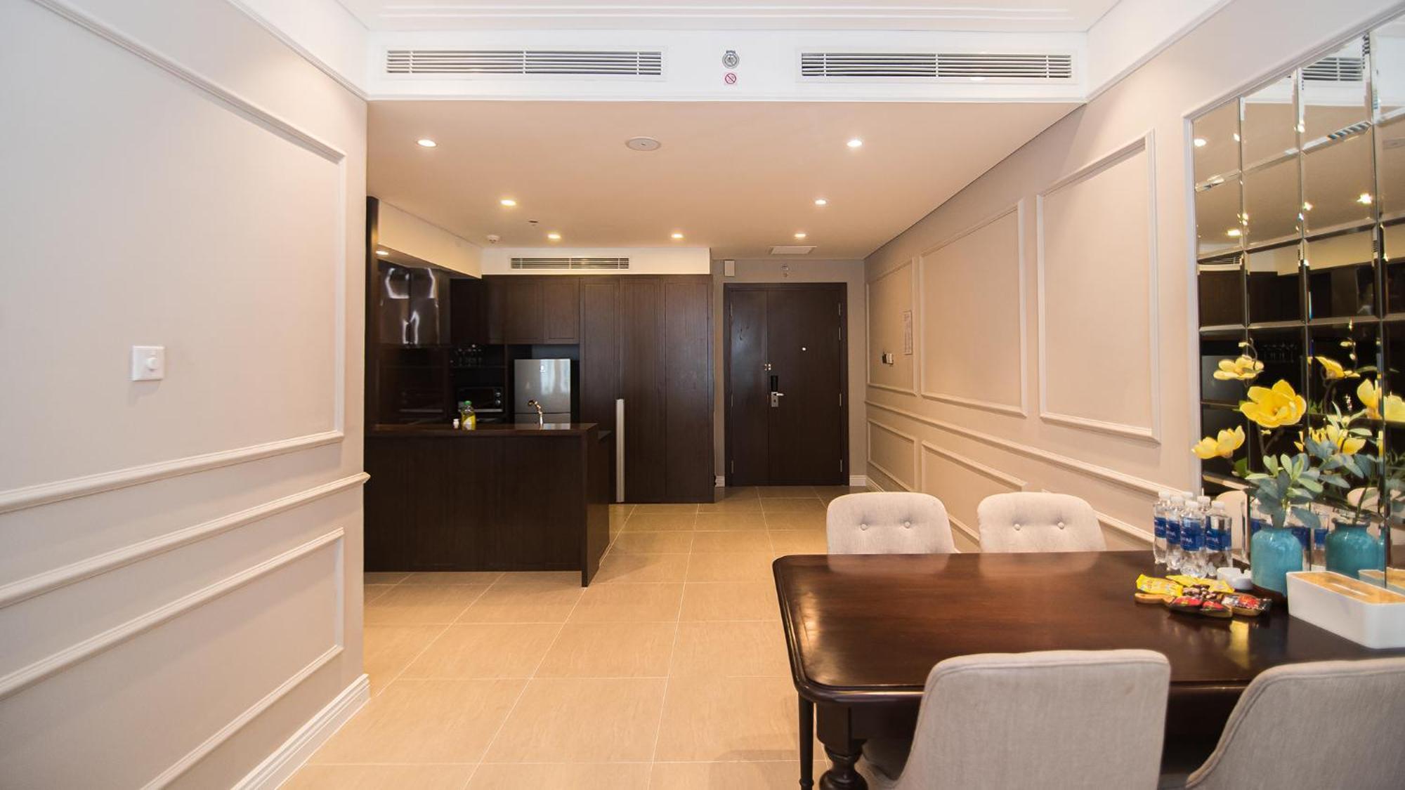 Luxury Apt Opposite Mykhe Beach 다낭 외부 사진